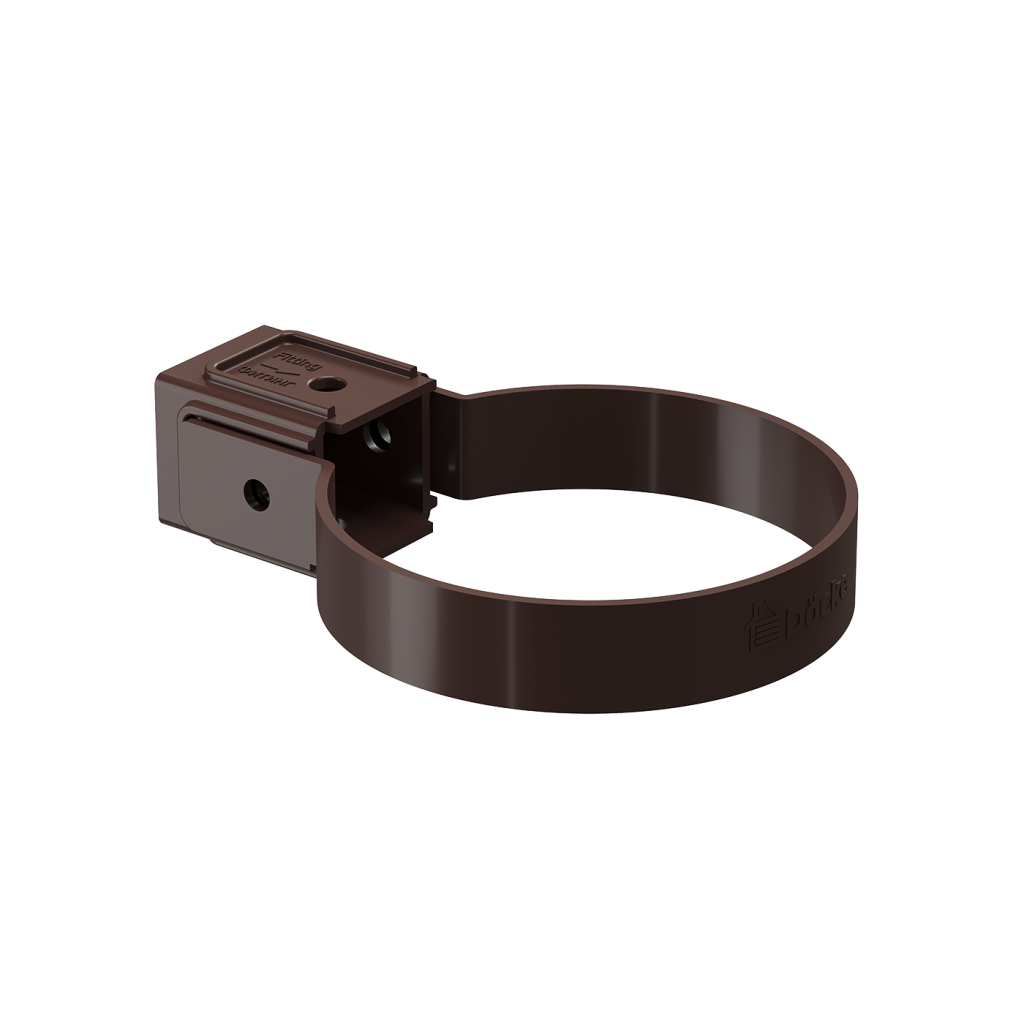 Хомут универсальный водостока Docke Standard тёмно-коричневый