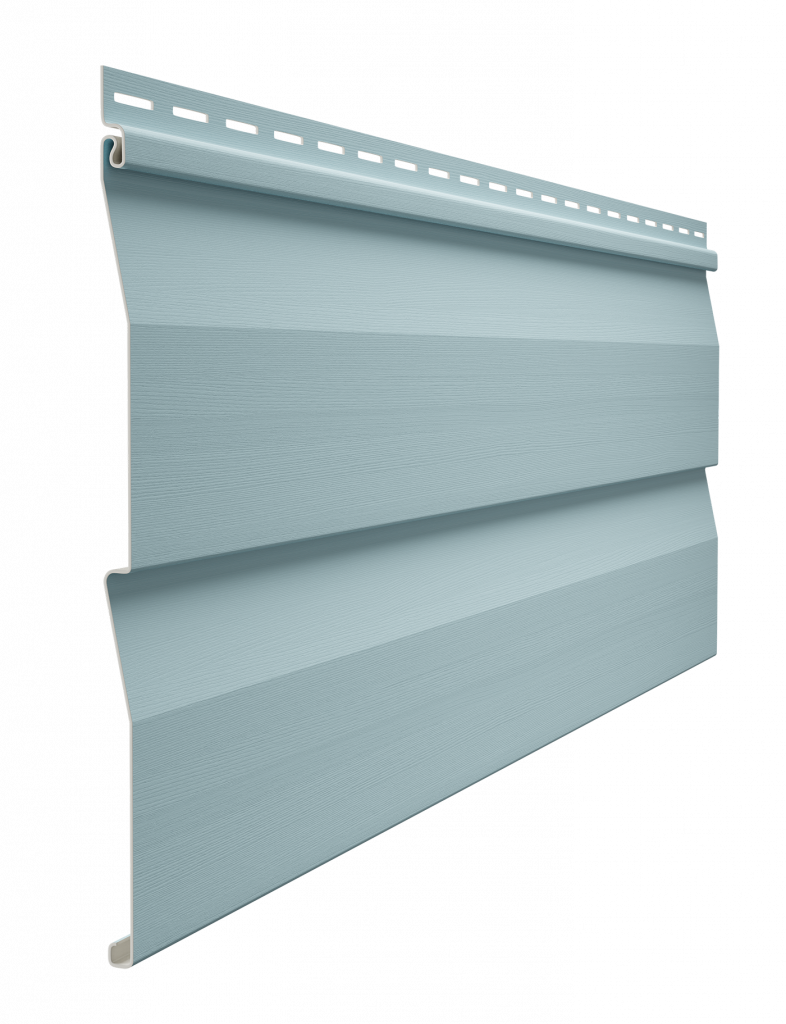 Сайдинг Docke Standard корабельный брус D4.5D голубика