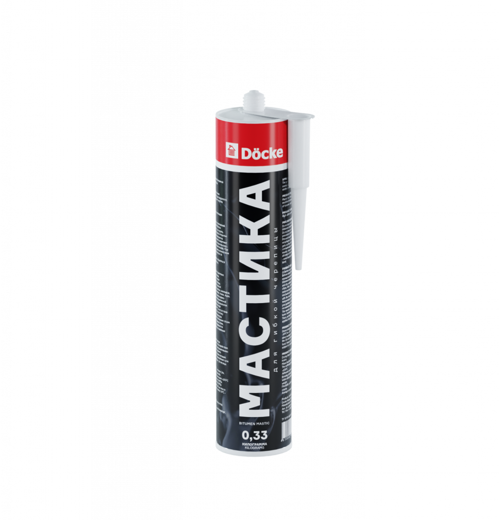 Мастика Docke для гибкой черепицы 0,33 кг